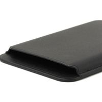 フェイクレザースマホカードポケット ブラック LAKOLE/ラコレ