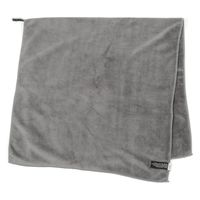 【LAKOLE/ラコレ】 クイックドライバスタオル チャコール 1セット（1枚×2）