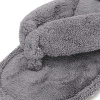 【LAKOLE/ラコレ】 クイックドライトングルームサンダル チャコール