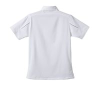 クロダルマ 半袖ポロシャツ ホワイト L 26450-90-L 1枚（直送品）