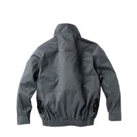 エアセンサー ハーネス対応長袖ジャンパー チャコールグレー ファンバッテリーセット L 258861-48-L-KS100 1SET（直送品）