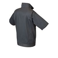 クロダルマ 半袖ジャンパー チャコールグレー 3L 266841-48-3L 1枚（直送品）