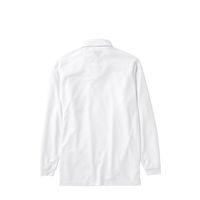 クロダルマ 長袖ポロシャツ ホワイト 5L 25476-90-5L 1枚（直送品）