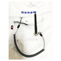 信栄物産 セフティホルダー(ループ式)リングタイプ BBR-13 1セット(4台)（直送品）