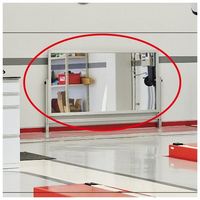 信栄物産 点検ミラー 工業用点検ミラーアンカータイプ AN-1890 1台（直送品）