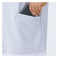 KAZEN カーディガン(男女兼用)ホワイト LL KZN205-10 1枚（直送品）