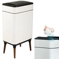 プライムダイレクト ダストボックスNONN 50L ホワイト NO120S 1台（直送品）