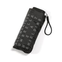 【LAKOLE/ラコレ】 晴雨&遮熱折り畳み傘 ブラック