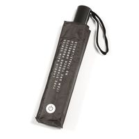 【LAKOLE/ラコレ】 自動開閉折り畳み傘 ブラック