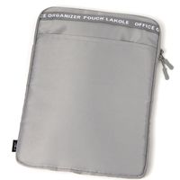 【LAKOLE/ラコレ】 【撥水】PCケース グレー