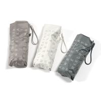 晴雨&遮熱折り畳み傘 グレー LAKOLE/ラコレ