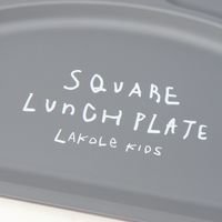 らこれキッズ スクエアプレート ブルー LAKOLE/ラコレ