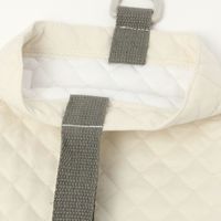 らこれキッズ シンプルシューズバッグ アイボリー LAKOLE/ラコレ