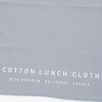 シンプルレタードランチクロス ブルー LAKOLE/ラコレ