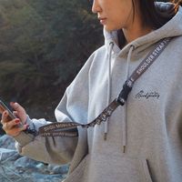 マルチスマホストラップベルト チャコール LAKOLE/ラコレ