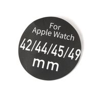 AppleWatchベルト（シリコン）42/44/45/49mm対応 レッド LAKOLE/ラコレ