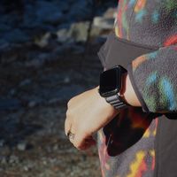 AppleWatchベルト（ループ）42/44/45/49mm対応 チャコール LAKOLE/ラコレ