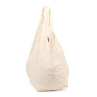 コットンエコバッグ（L） アイボリー LAKOLE/ラコレ