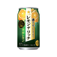 チューハイ サッポロ レモン・ザ・リッチ 苦旨レモン 350ml 缶 6本
