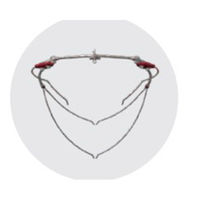 キュウホー Bレーキ(金具付き) P025-1BYA 1個（直送品）