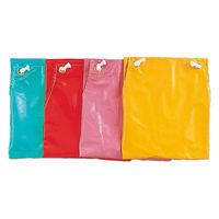 おたふく手袋 エナメルエプロン 防水 2 白 #2 1枚（直送品）