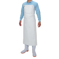 おたふく手袋 ワンタッチ前掛け 胸付 #6110 1枚