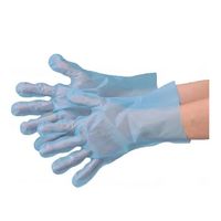 エブノ エブケアエンボス絞り(箱入)ブルー 24952900 L 3054(100マイイリ) 1梱(100枚入x60箱)（直送品）