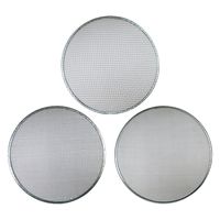 ミネックスメタル ステンレス園芸土フルイ 21cm 1/3/5mm網付 303006 1個