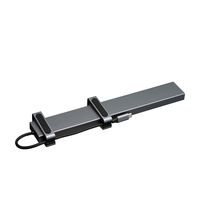 ナカバヤシ PD対応Type-C 10in1PCスタンドドッキングステーション グレー UD-C06GY 1個