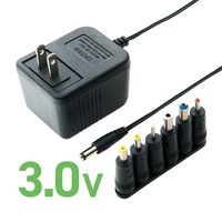 ナカバヤシ トランス式 AC/DC電源アダプター 3.0V ADA-T30/E 1個