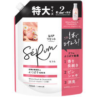 レノア リセット セラム ホワイトピーチ＆カモミール 詰め替え 特大 750mL 1セット（1個×6） 柔軟剤 P＆G