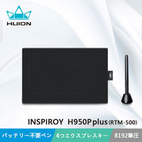 Huion ペンタブレット Inspiroy RTM-500 コスモブラック 1台