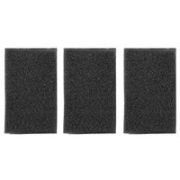 &NE nikii 究極にこだわった キッチンスポンジ 型崩れしにくく へたりにくい 泡立ち抜群 ブラック 1パック（3個入）日本製 エヌ・エレファント