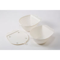 平和工業 SーTザルボウル ホワイト●3個組セット 4907556235244 1セット(3個入)（直送品）