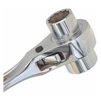 トップ工業 両口ラチェットレンチ 復活 RM-17X21NSF-SV 1個（直送品）