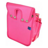 コヅチ 内側ポケット付ナイロン腰袋 A2 桃 1セット(3個)（直送品）