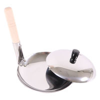 カンダ kan NEW親子鍋 白木柄 タテ型 大 蓋付 4949362683468 1組