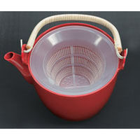 カンダ NS-441 どびん(小)朱 1L PCつる 4976391204418 1個（直送品）