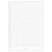 マルマン A5ルーズリーフ エレガント ラベンダー 5mm方眼 L1337DB 1冊