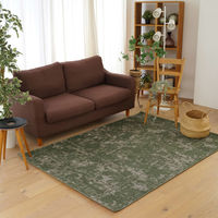 【軒先渡し】スミノエ コンシェルジュ オーダーラグ ホノカゲ 1950×4600mm グリーン AS-HON833-GN195460 1枚（直送品）