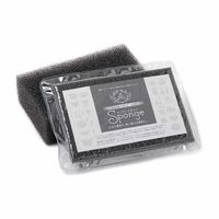 サンサンスポンジ ノーマル ブラック 4個セット 台所用 食器洗い 丈夫で長持ち キッチンスポンジ 日本製 1個