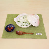 サンベルム ランチョンマット 30×40cm 撥水 リバーシブル グリーン K72503 1枚