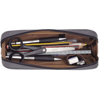 リヒトラブ ペンケース[2ウェイタイプ] 橙 A7552-4 1個（わけあり品）