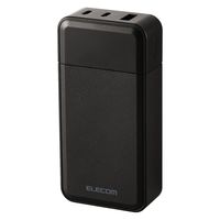 モバイルバッテリー 大容量 残量表示 USB-C/A 30W 10000mAh DE-C51L-10000BK エレコム 1個