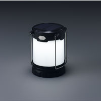 ランタン USB充電もできるソーラーランタン 調色可 電池でも点灯 防災 ヤザワコーポレーション LA9S02BK 1個