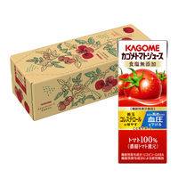 【アスクル・ロハコ限定】カゴメ トマトジュース 食塩無添加 200ml デザインBOX 無塩 1セット（60本） 限定