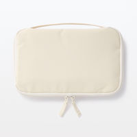 無印良品 ポケットが選べるコレクションケース A5スリム 約幅265×高さ155×マチ25mm アイボリー 良品計画