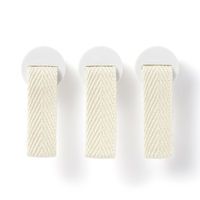 無印良品 ファイルボックス用つまみ ポリプロピレンファイルボックス専用 3個入り 生成 良品計画