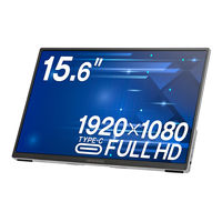 グリーンハウス 15.6インチ モバイルモニター Type-C対応 GH-LCU16C-SV 1台