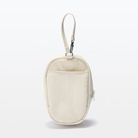 無印良品 吊るせるコレクションポーチ 約幅110×高さ160×マチ70mm アイボリー 良品計画